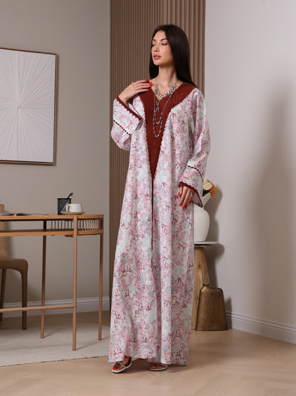 Crimson Petal Kaftan