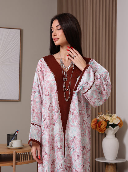 Crimson Petal Kaftan