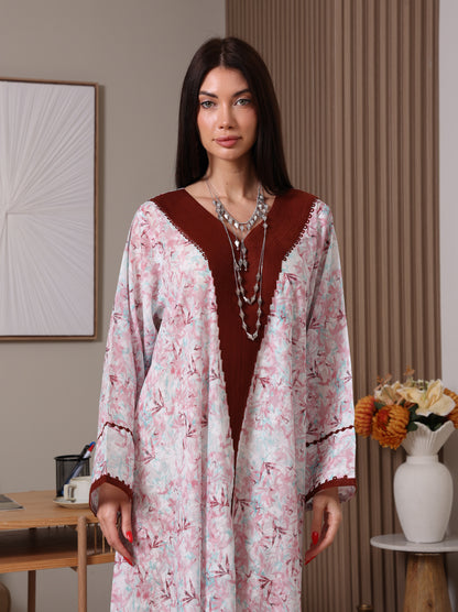 Crimson Petal Kaftan
