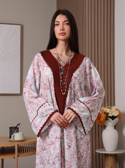 Crimson Petal Kaftan
