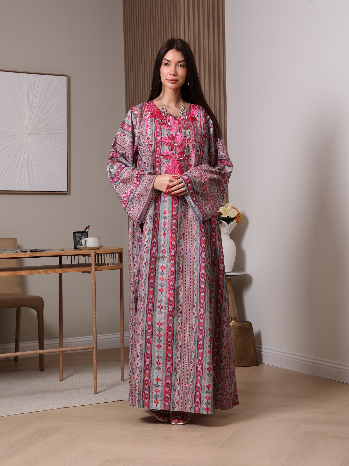 Magenta Mirage Kaftan
