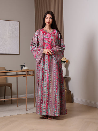 Magenta Mirage Kaftan