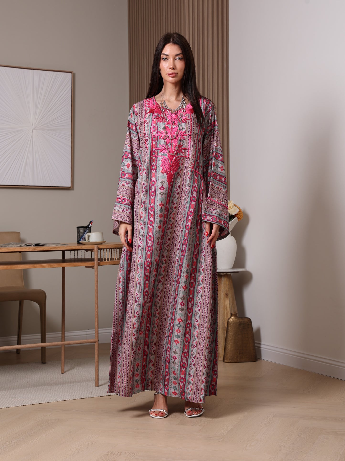 Magenta Mirage Kaftan