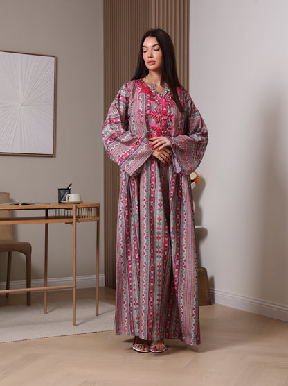 Magenta Mirage Kaftan