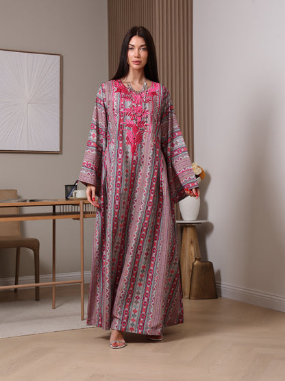 Magenta Mirage Kaftan