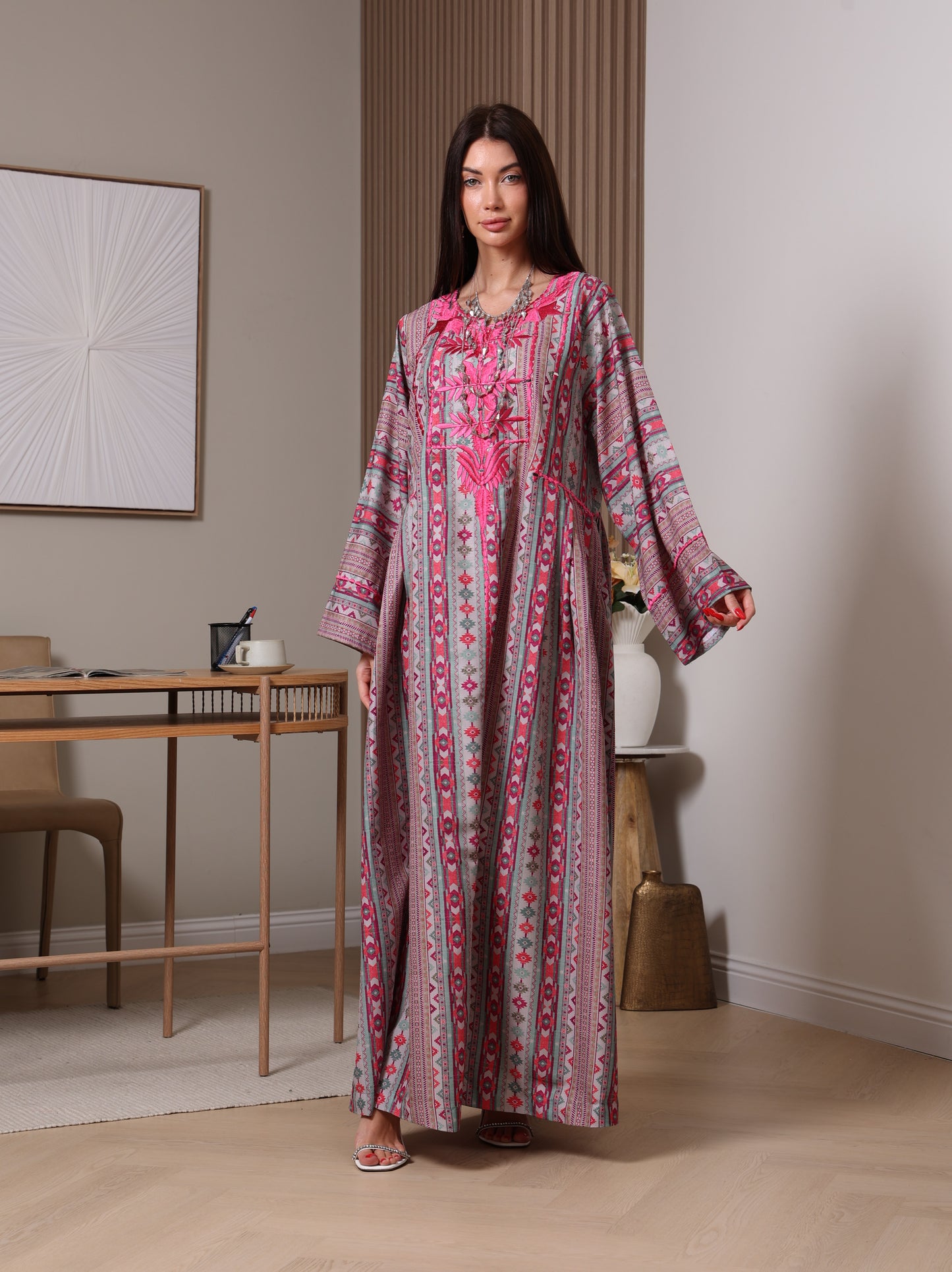 Magenta Mirage Kaftan