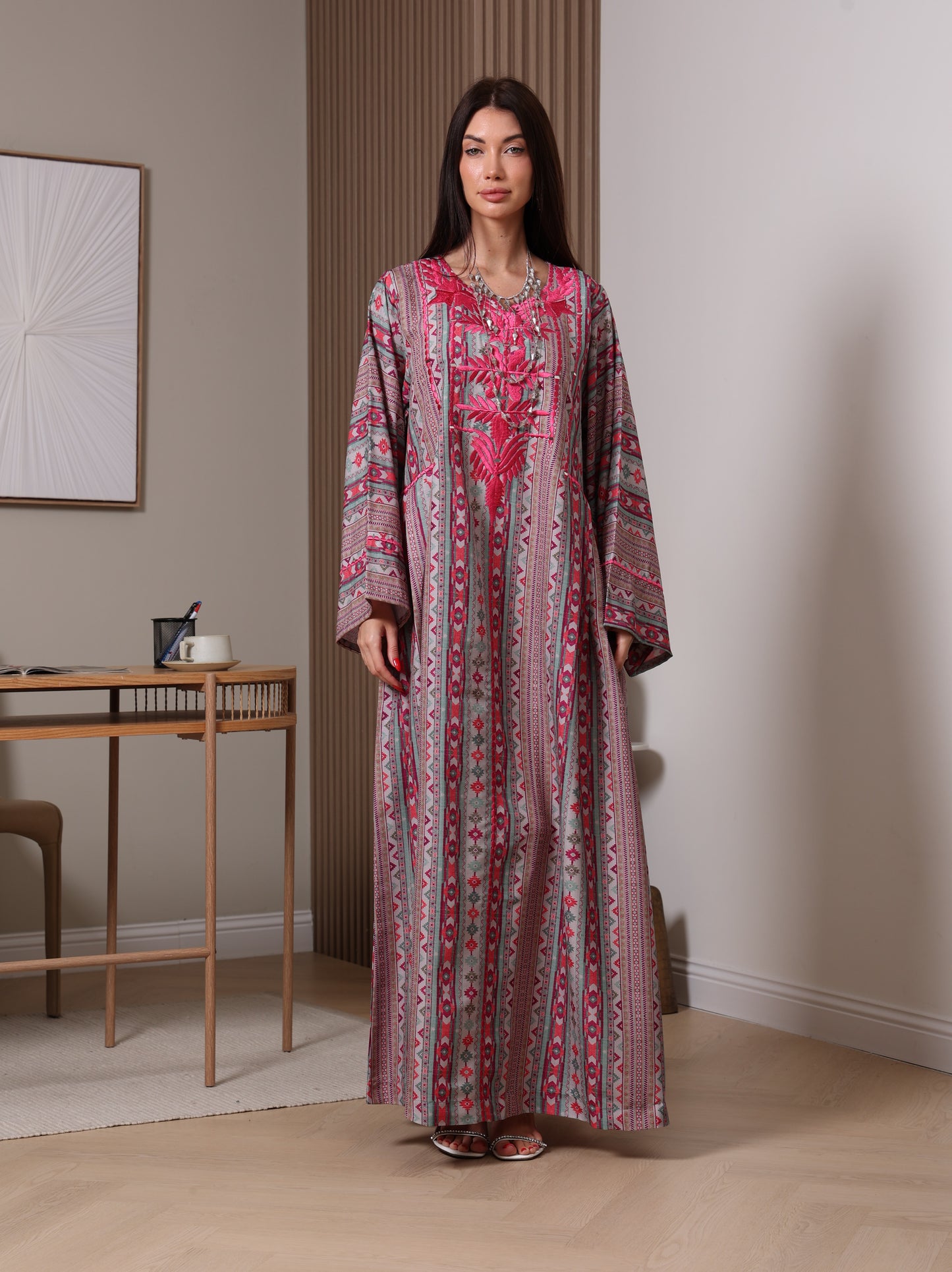 Magenta Mirage Kaftan