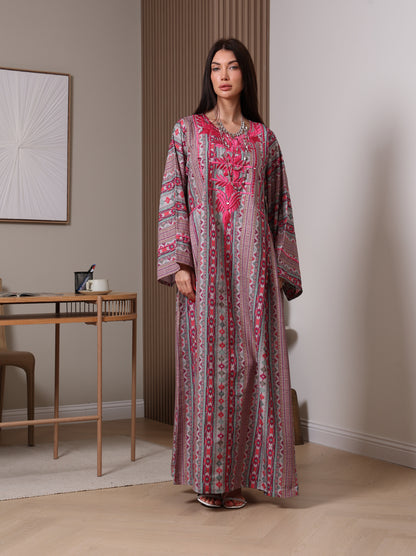 Magenta Mirage Kaftan