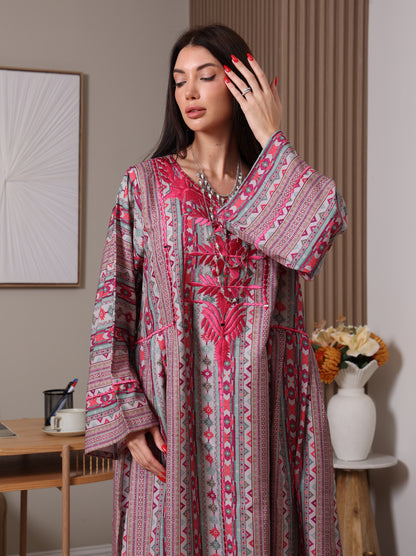 Magenta Mirage Kaftan