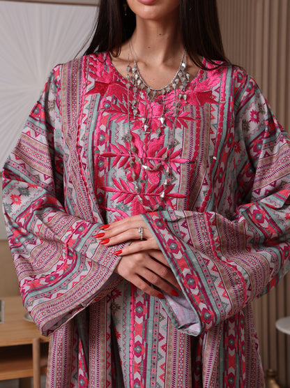 Magenta Mirage Kaftan