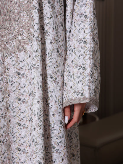 Cream Blossom Kaftan