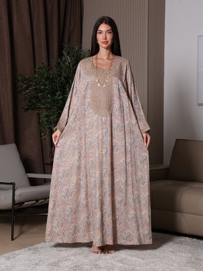 Sandstone Paisley Kaftan