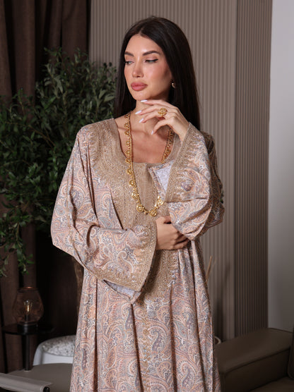 Sandstone Paisley Kaftan