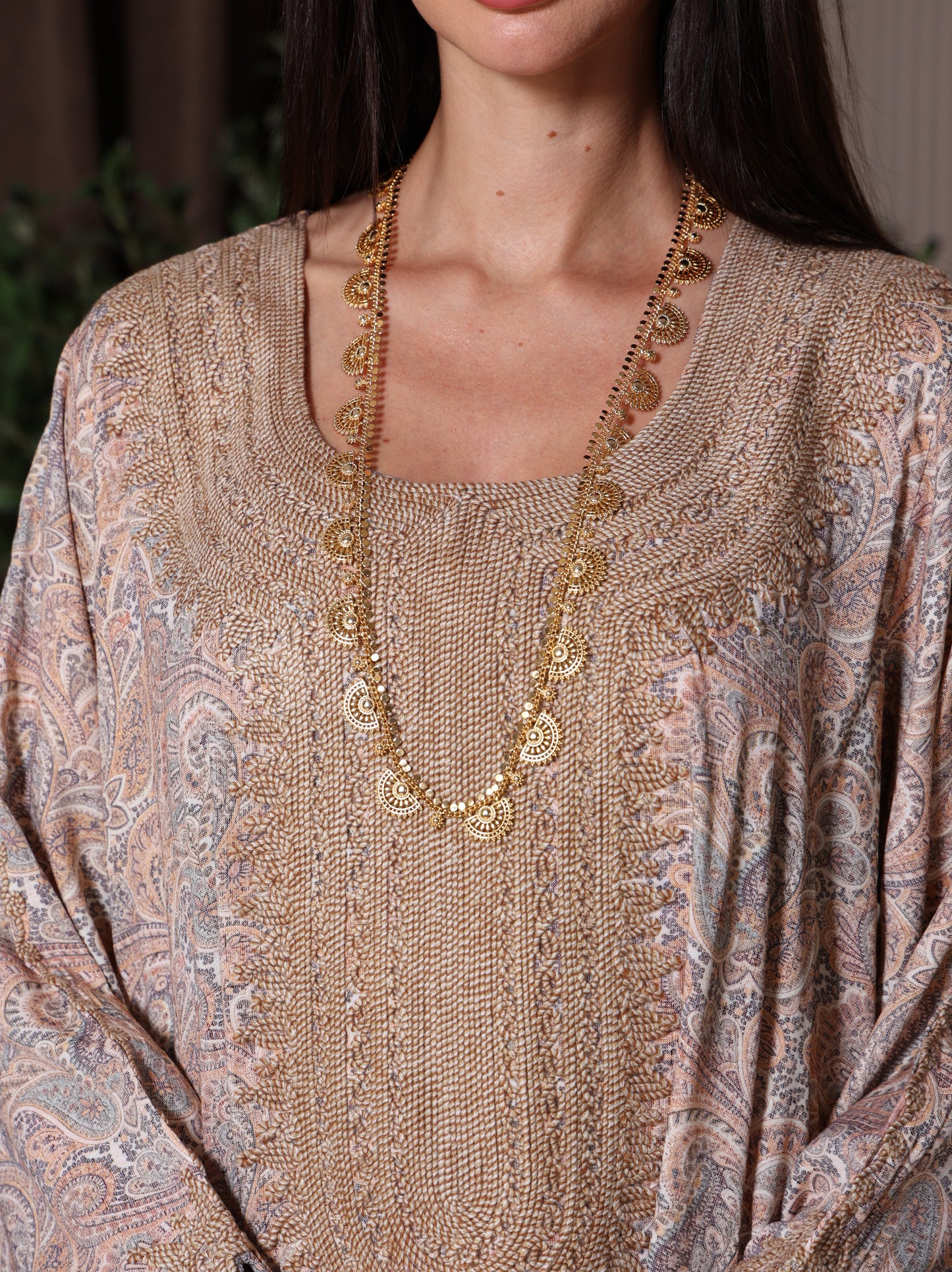 Sandstone Paisley Kaftan