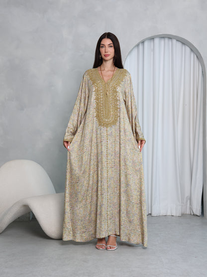 Gilded Sand Kaftan