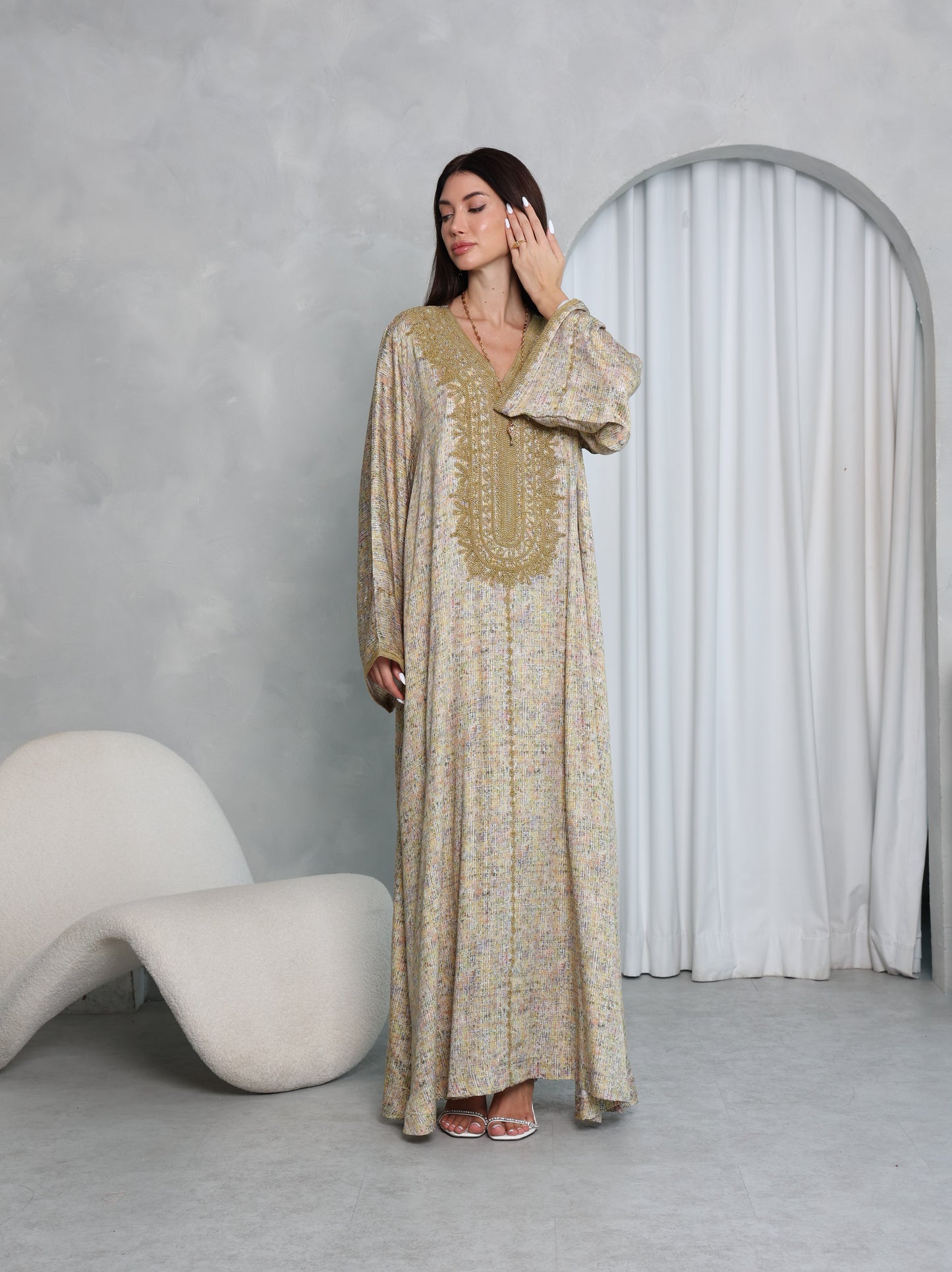 Gilded Sand Kaftan