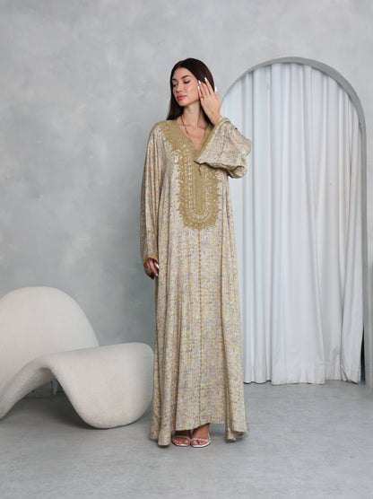 Gilded Sand Kaftan