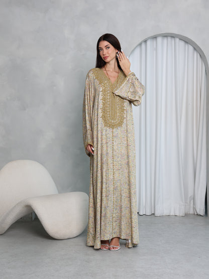 Gilded Sand Kaftan