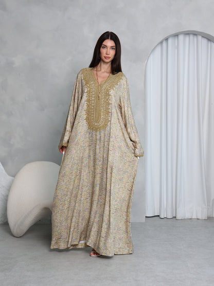 Gilded Sand Kaftan