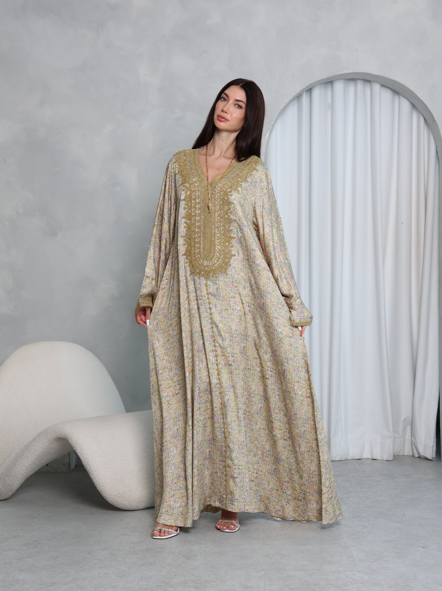 Gilded Sand Kaftan