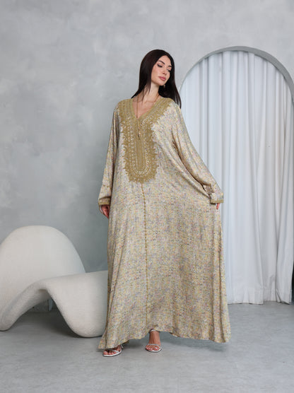 Gilded Sand Kaftan