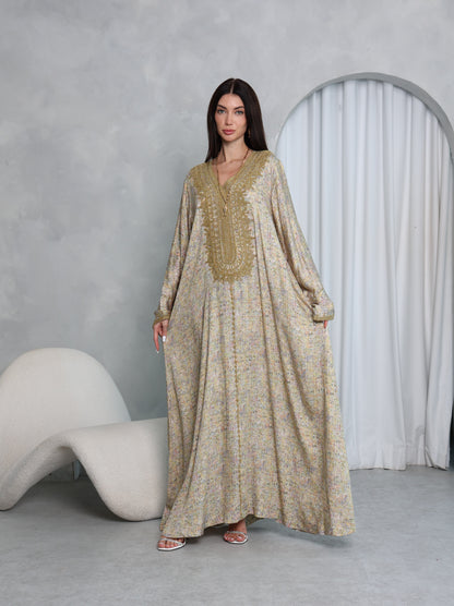 Gilded Sand Kaftan