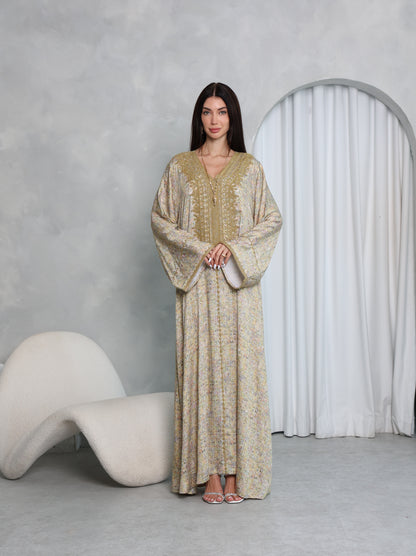 Gilded Sand Kaftan