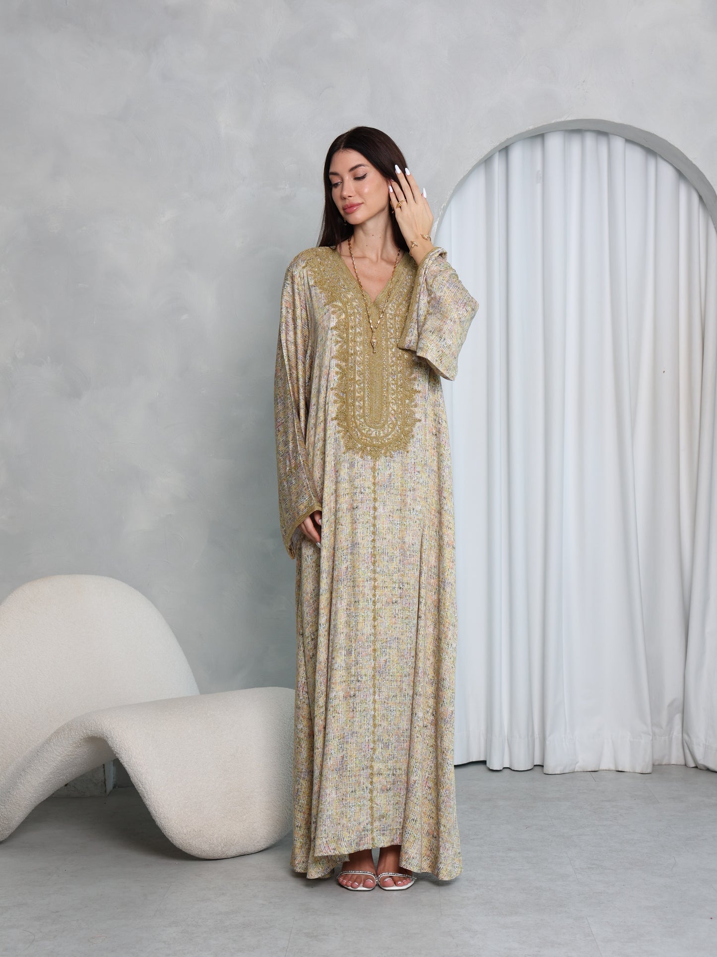 Gilded Sand Kaftan
