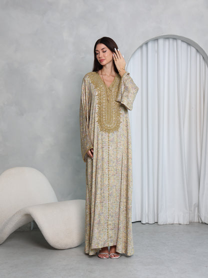 Gilded Sand Kaftan