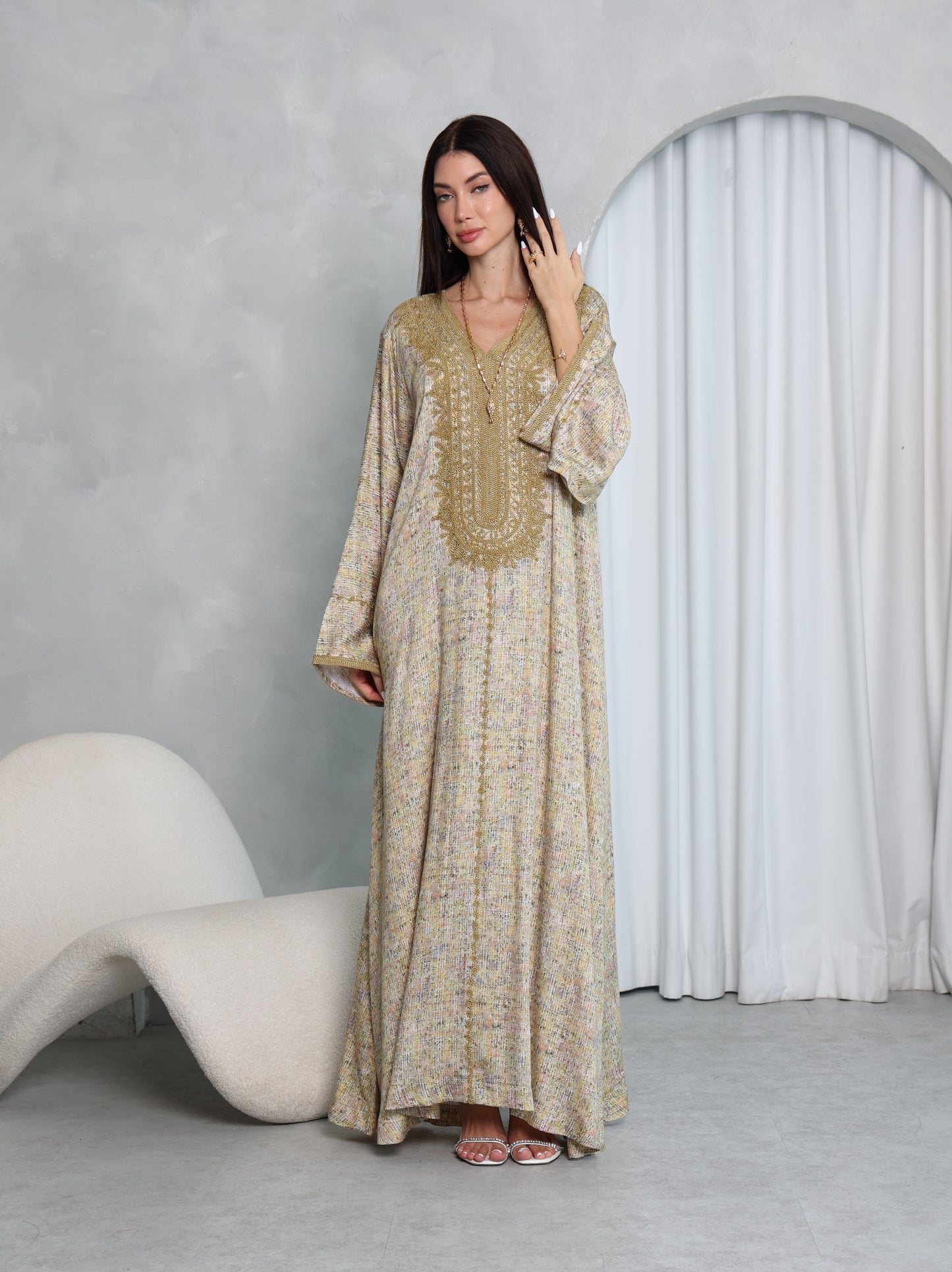 Gilded Sand Kaftan