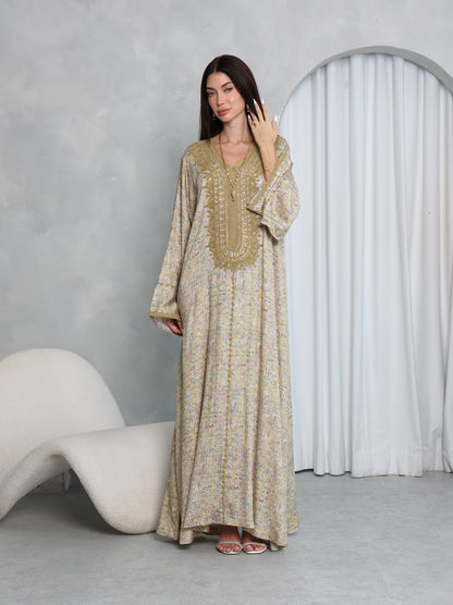 Gilded Sand Kaftan