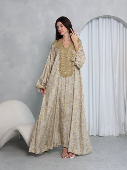 Gilded Sand Kaftan