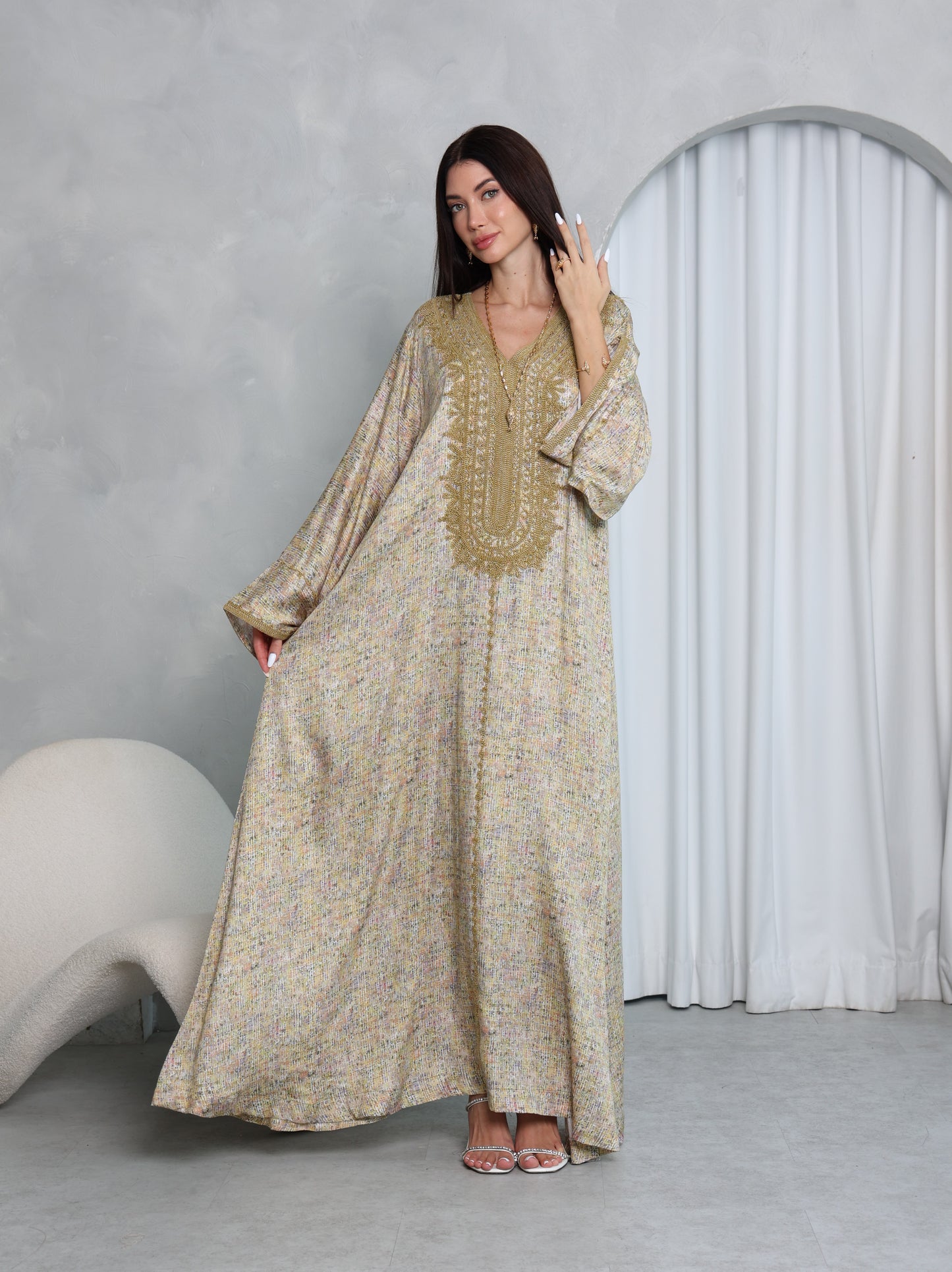 Gilded Sand Kaftan