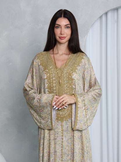 Gilded Sand Kaftan