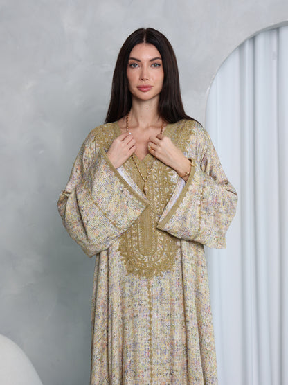 Gilded Sand Kaftan