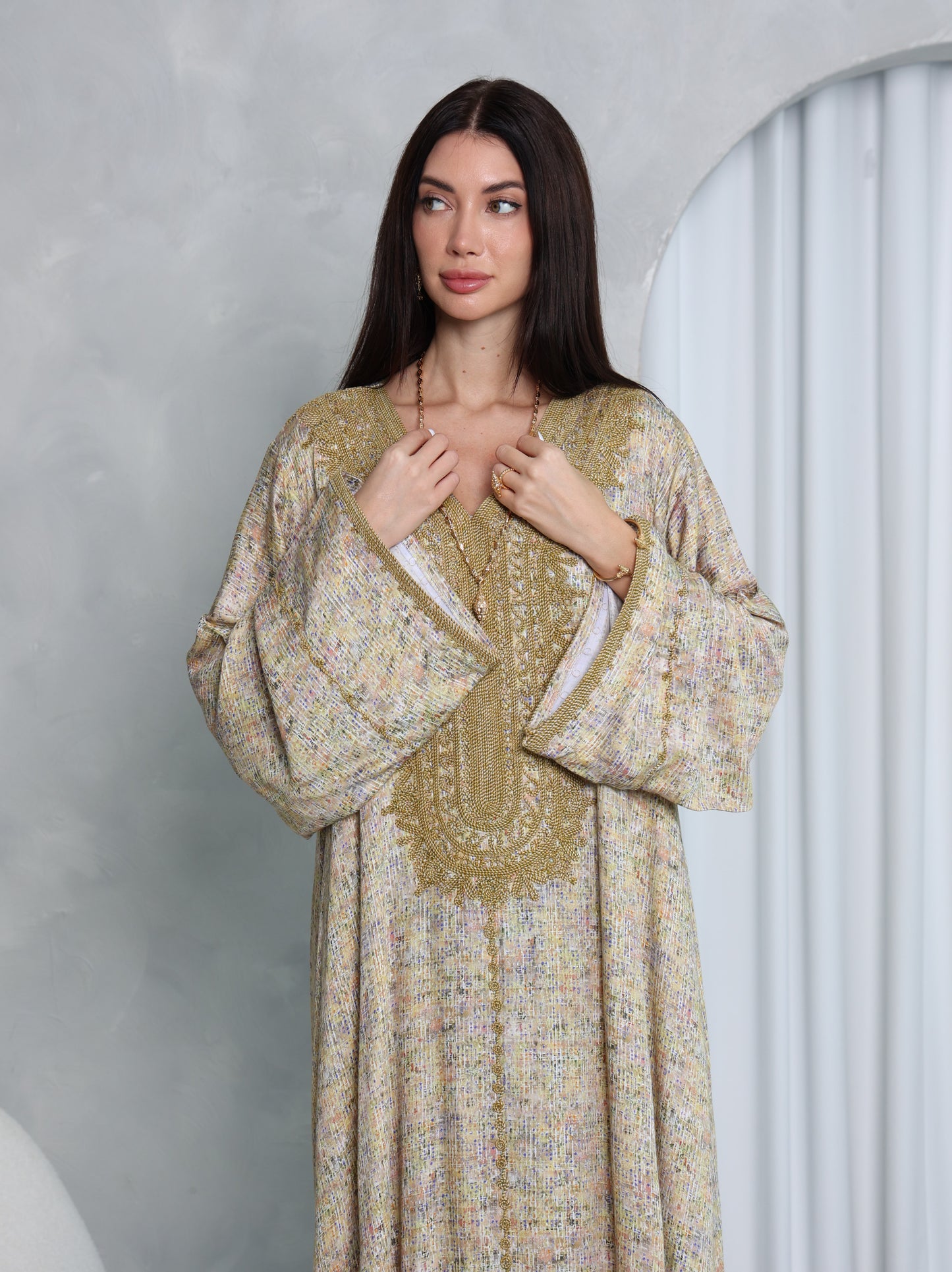 Gilded Sand Kaftan