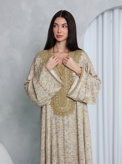 Gilded Sand Kaftan