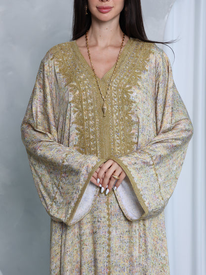 Gilded Sand Kaftan