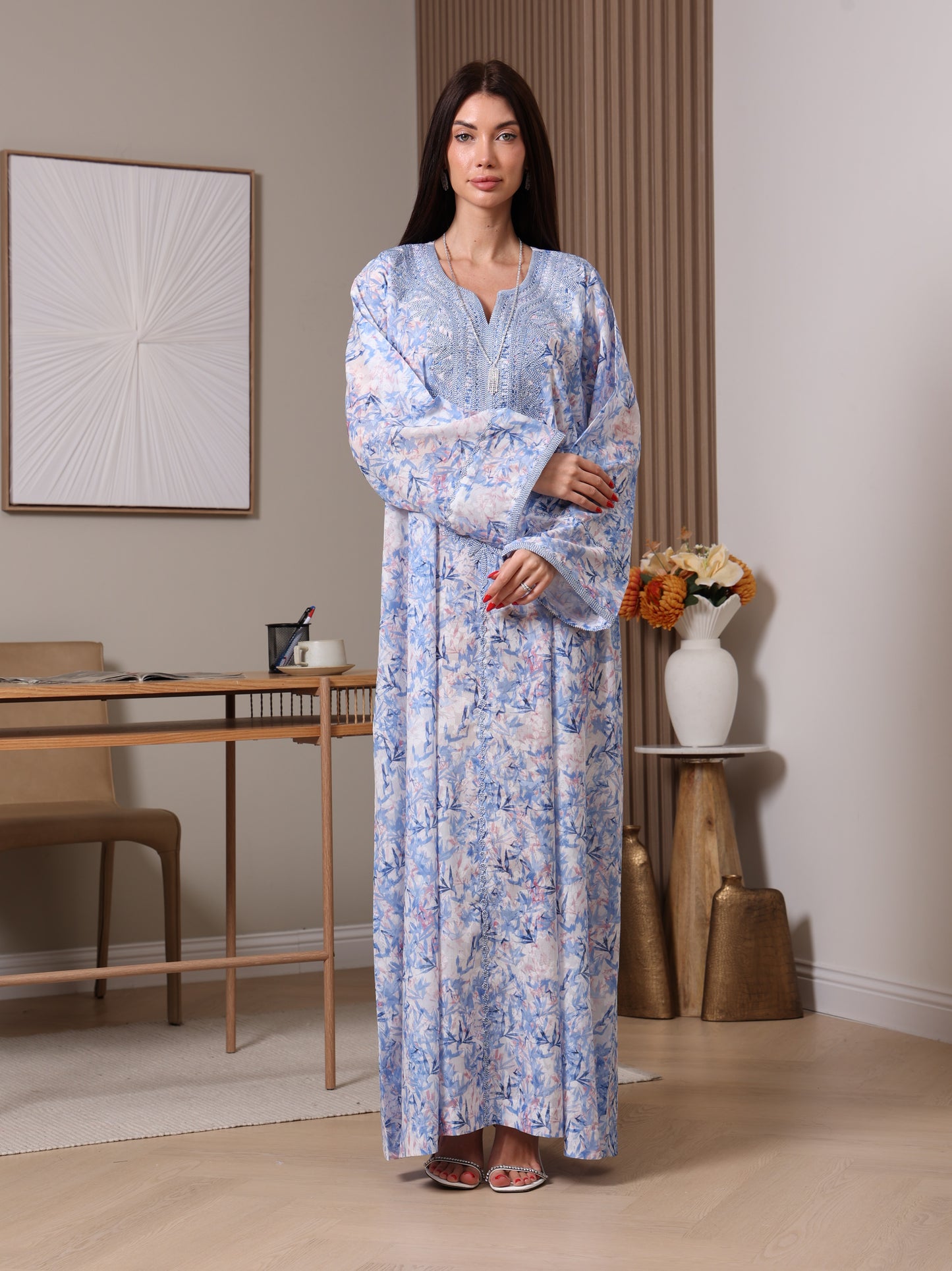 Cerulean Breeze Kaftan