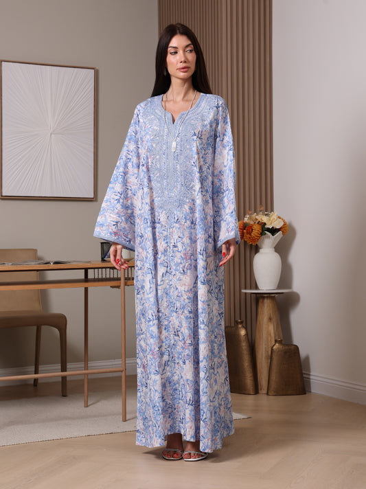 Cerulean Breeze Kaftan