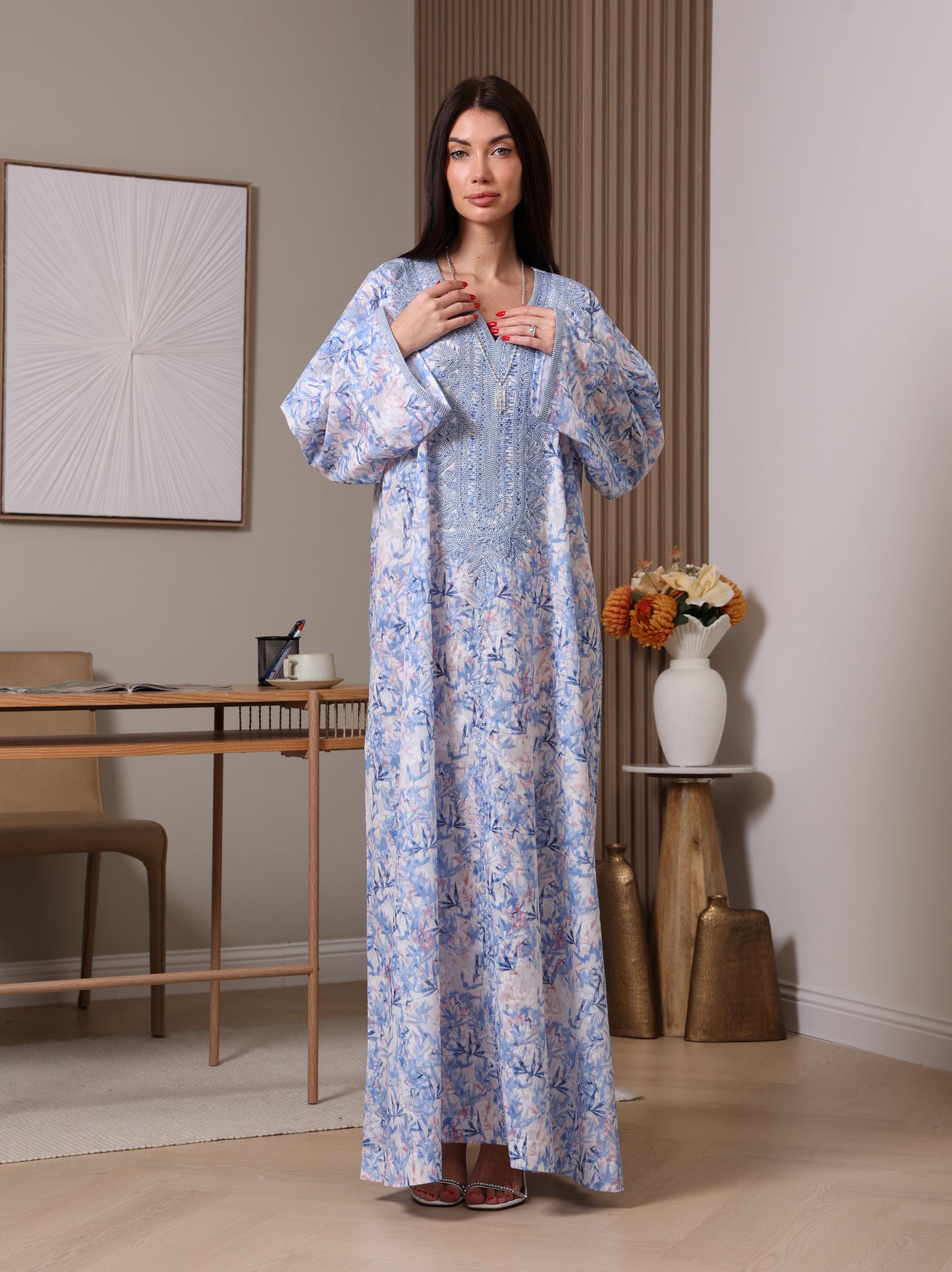 Cerulean Breeze Kaftan