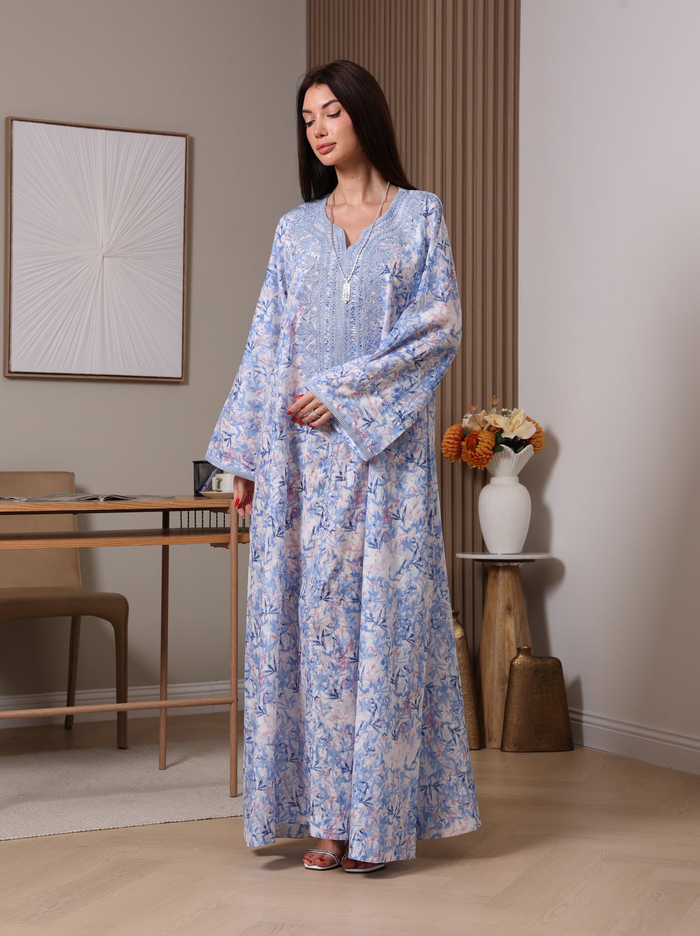 Cerulean Breeze Kaftan