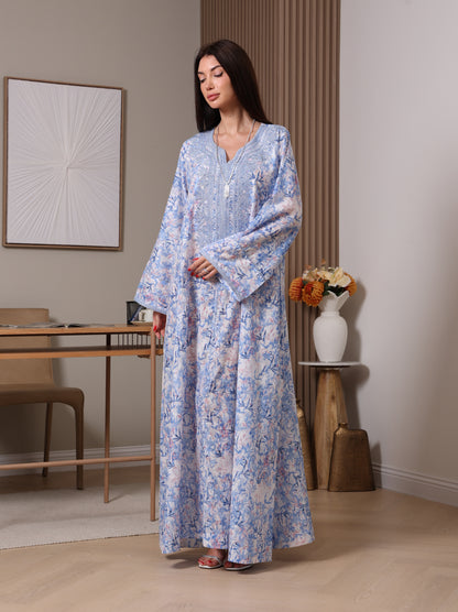 Cerulean Breeze Kaftan