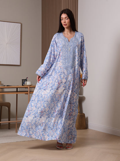 Cerulean Breeze Kaftan