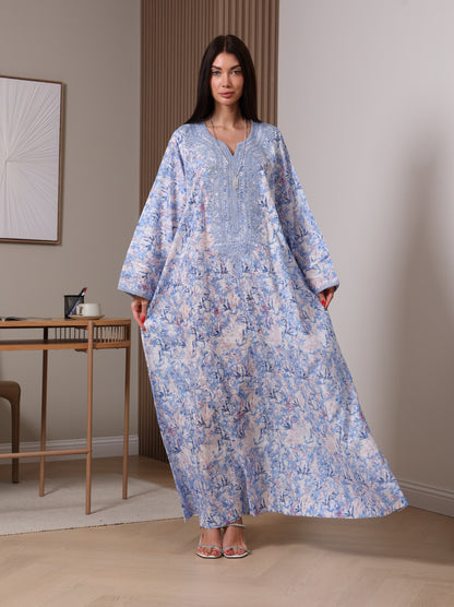 Cerulean Breeze Kaftan