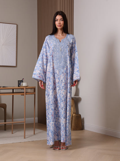 Cerulean Breeze Kaftan