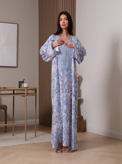 Cerulean Breeze Kaftan