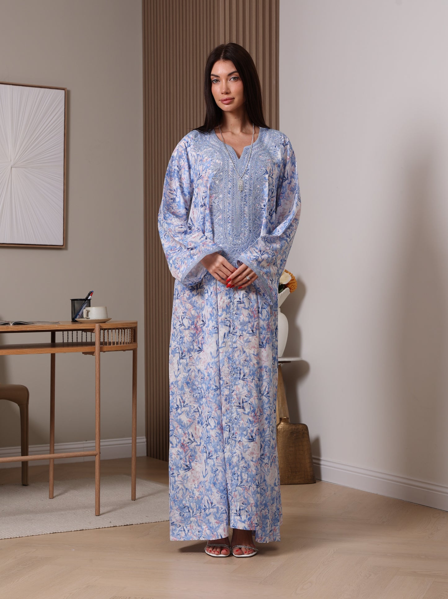 Cerulean Breeze Kaftan