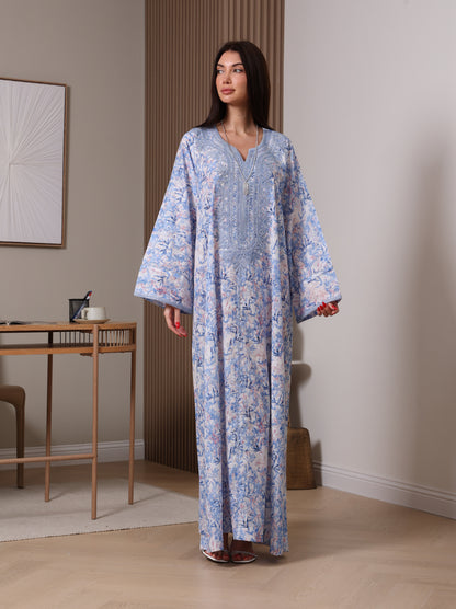 Cerulean Breeze Kaftan