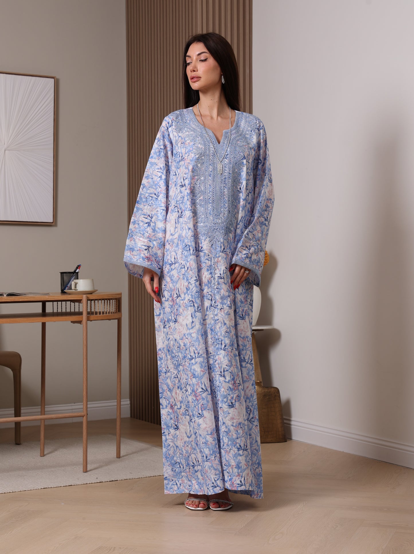 Cerulean Breeze Kaftan